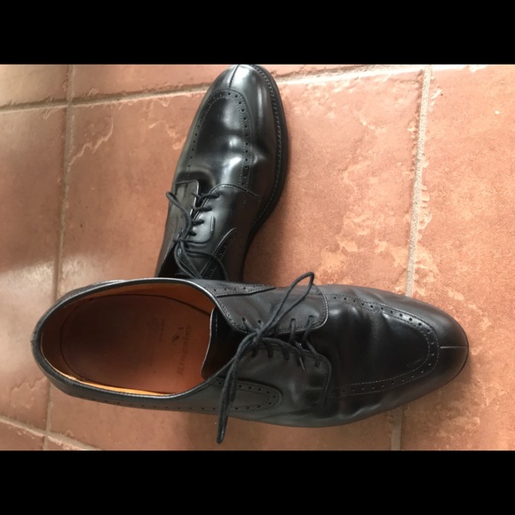 ALLEN EDMOND Kingsley Leather Brogue Split Toe
